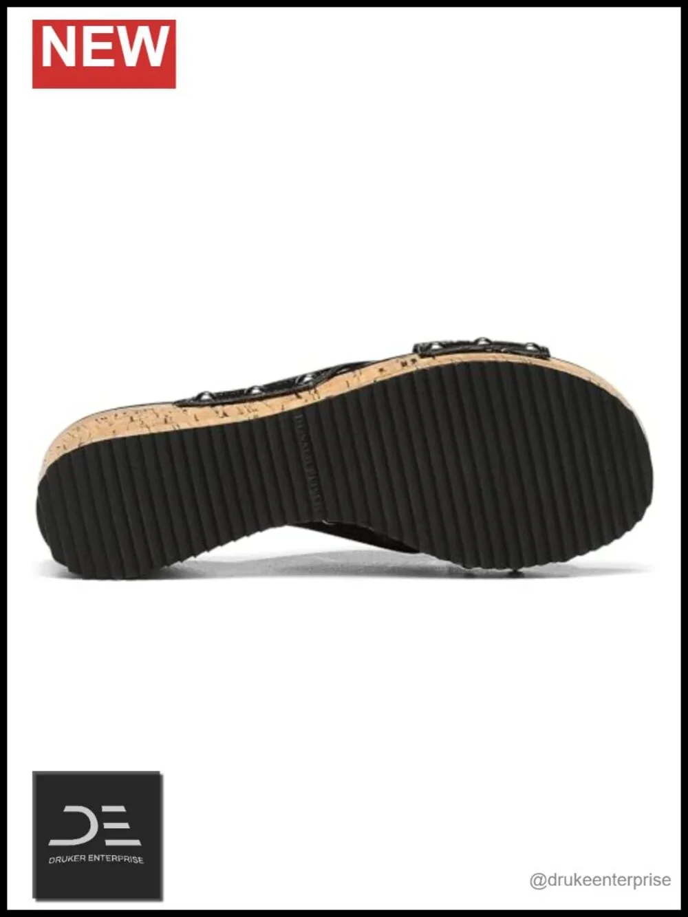 Women's Wedge Sandals Cork Platform Memory Foam Slip On